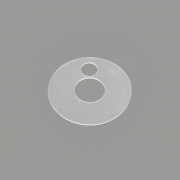 Силиконовый диск для колонн Д58 (отв-1, d-22)